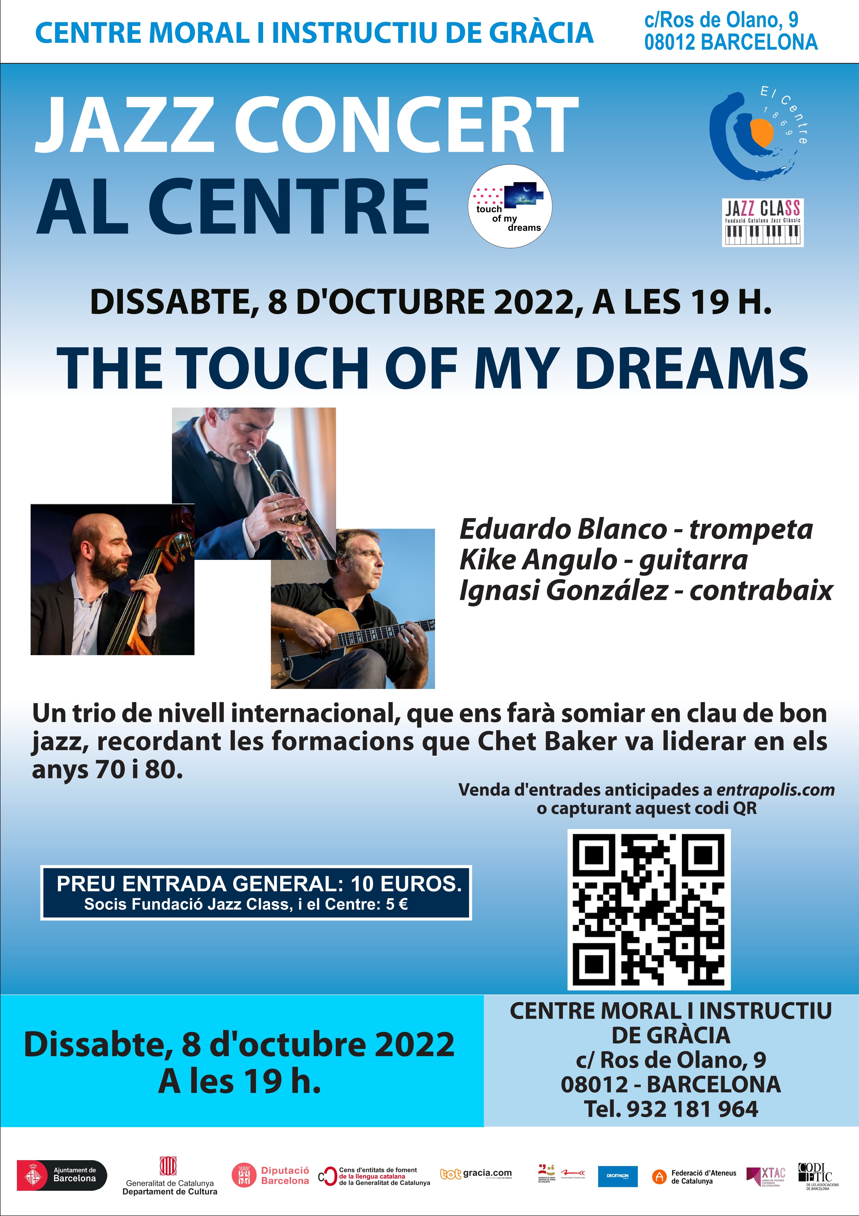 Jazz Concert: "The Touch of Your Dreams"