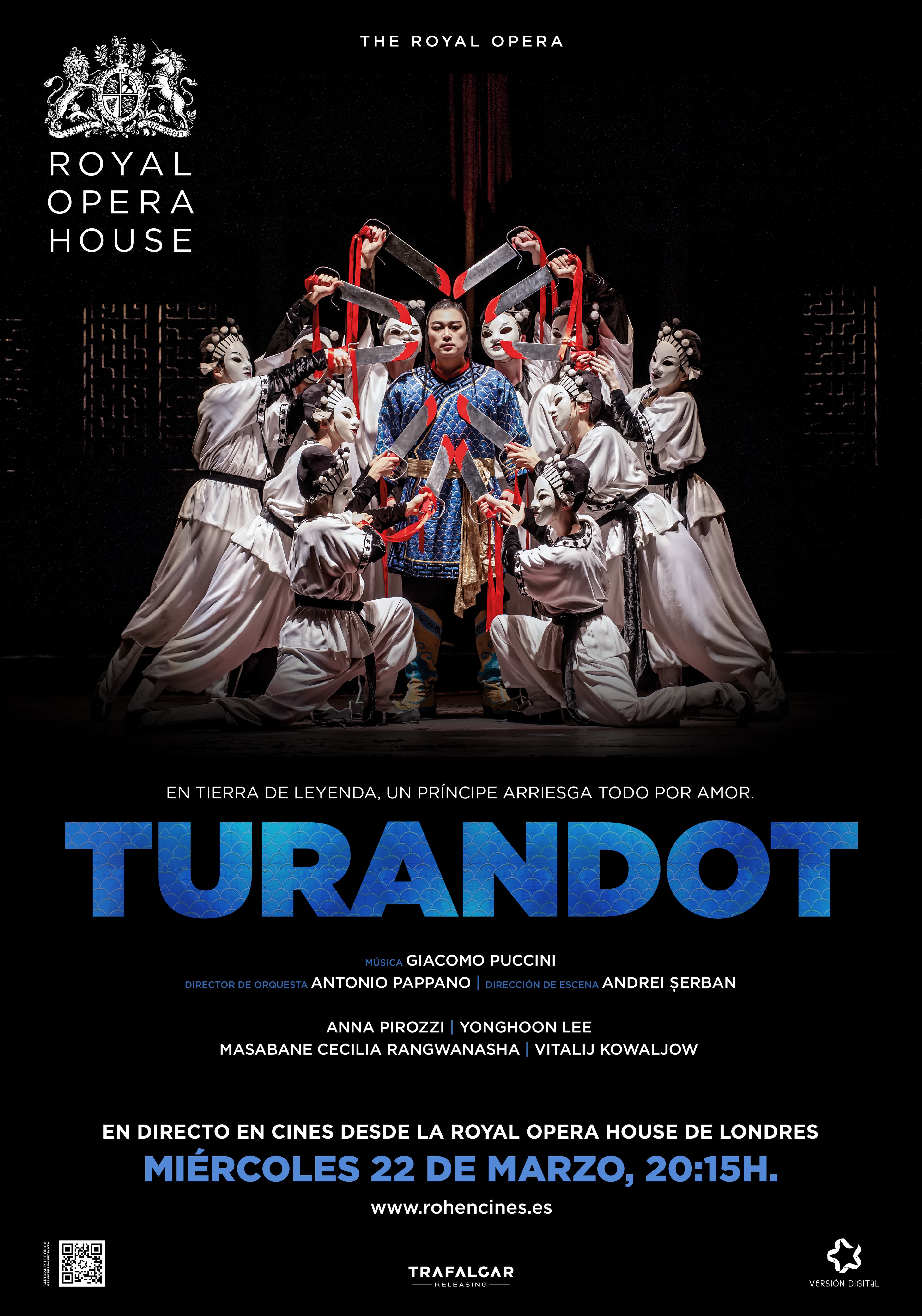 Turandot. Òpera retransmesa en directe des de Londres