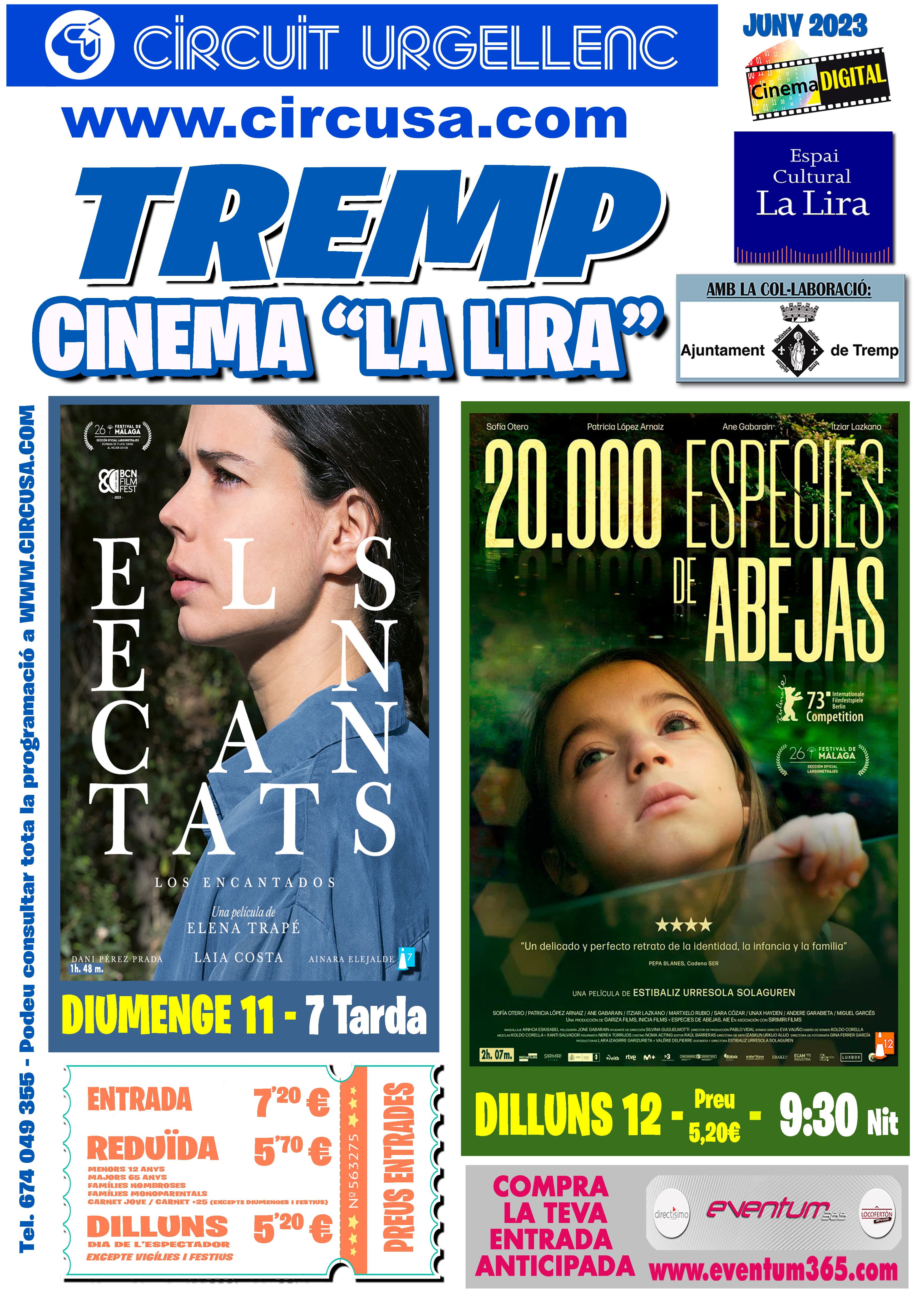Cinema per aquest cap de setmana. 20.000 Especies de abejas