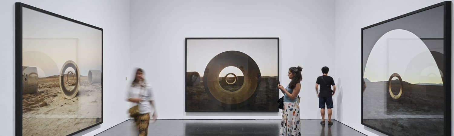 Visita per lliure a l'exposició Nancy Holt / Dins Fora