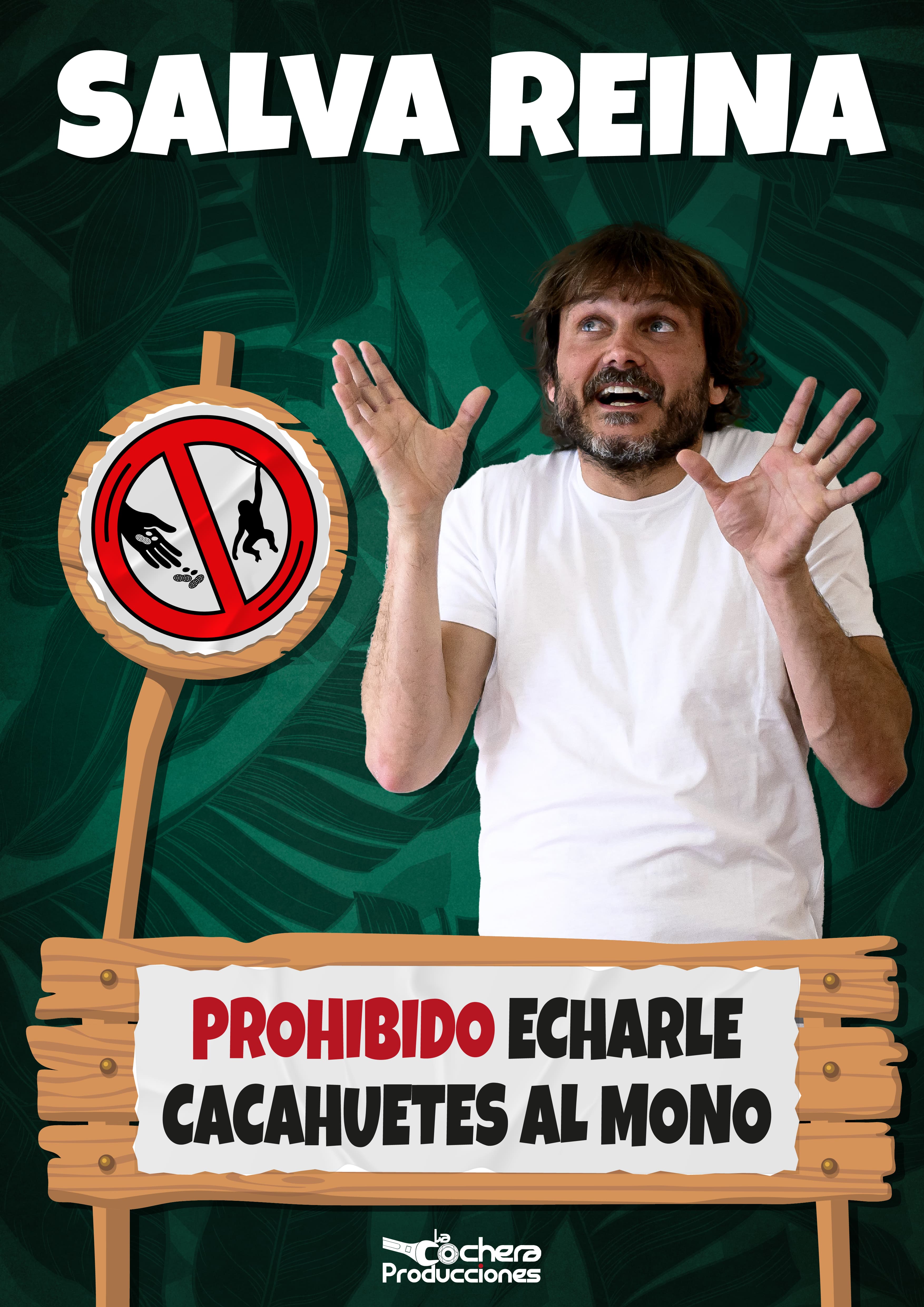 PROHIBIDO ECHARLE CACAHUETES AL MONO