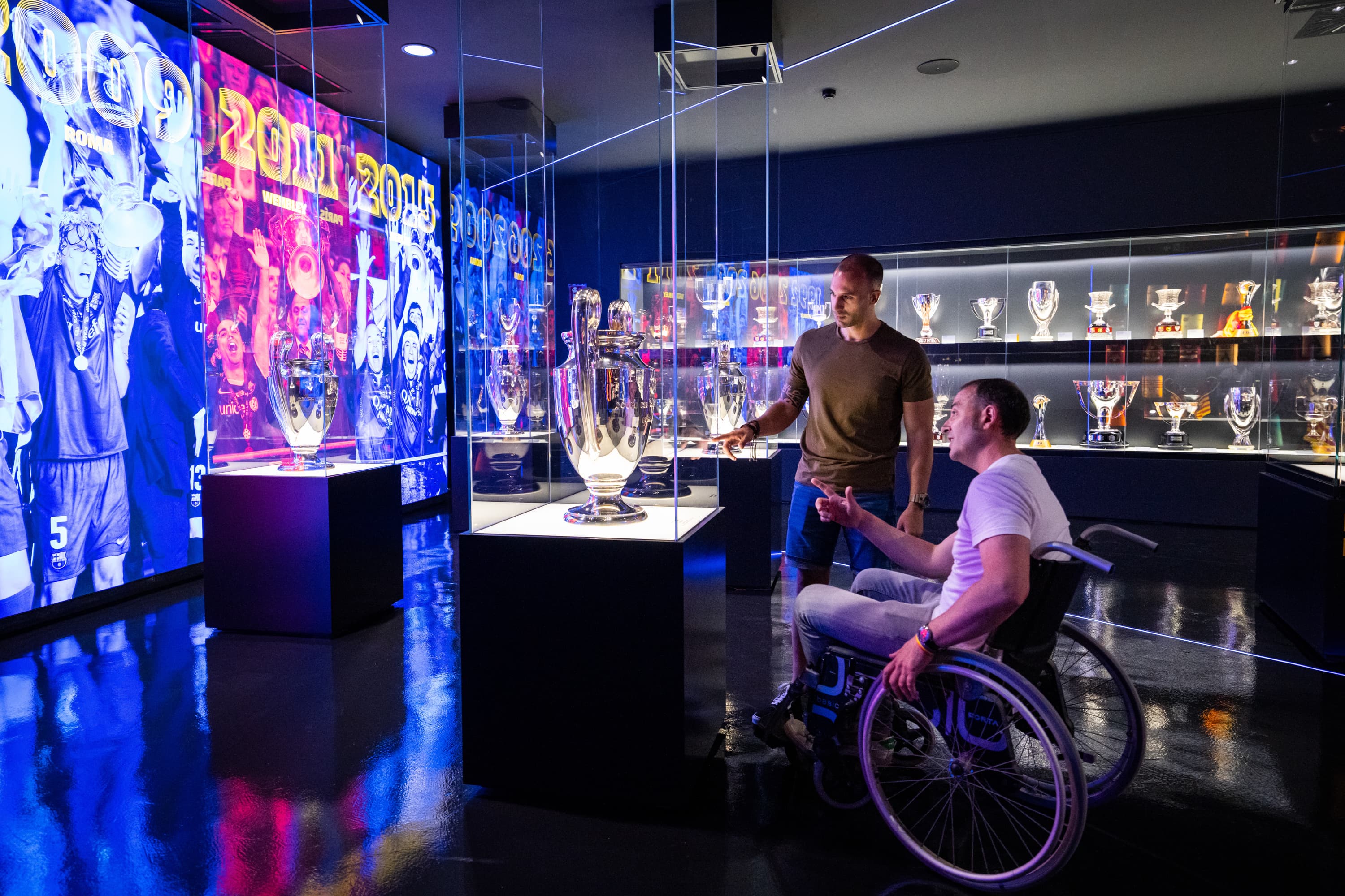 Visita libre al Barça Immersive Tour