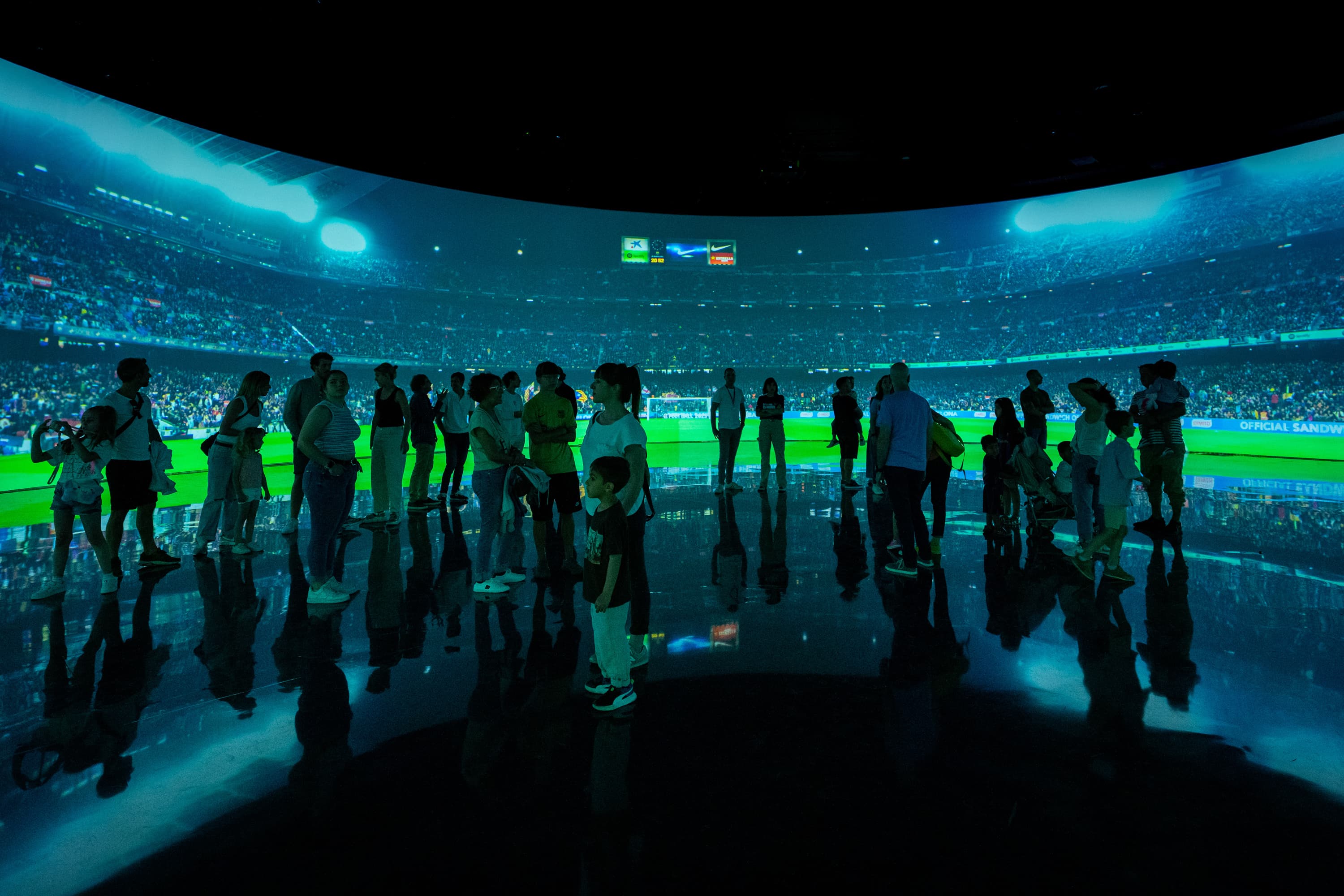 Visita libre al Barça Immersive Tour