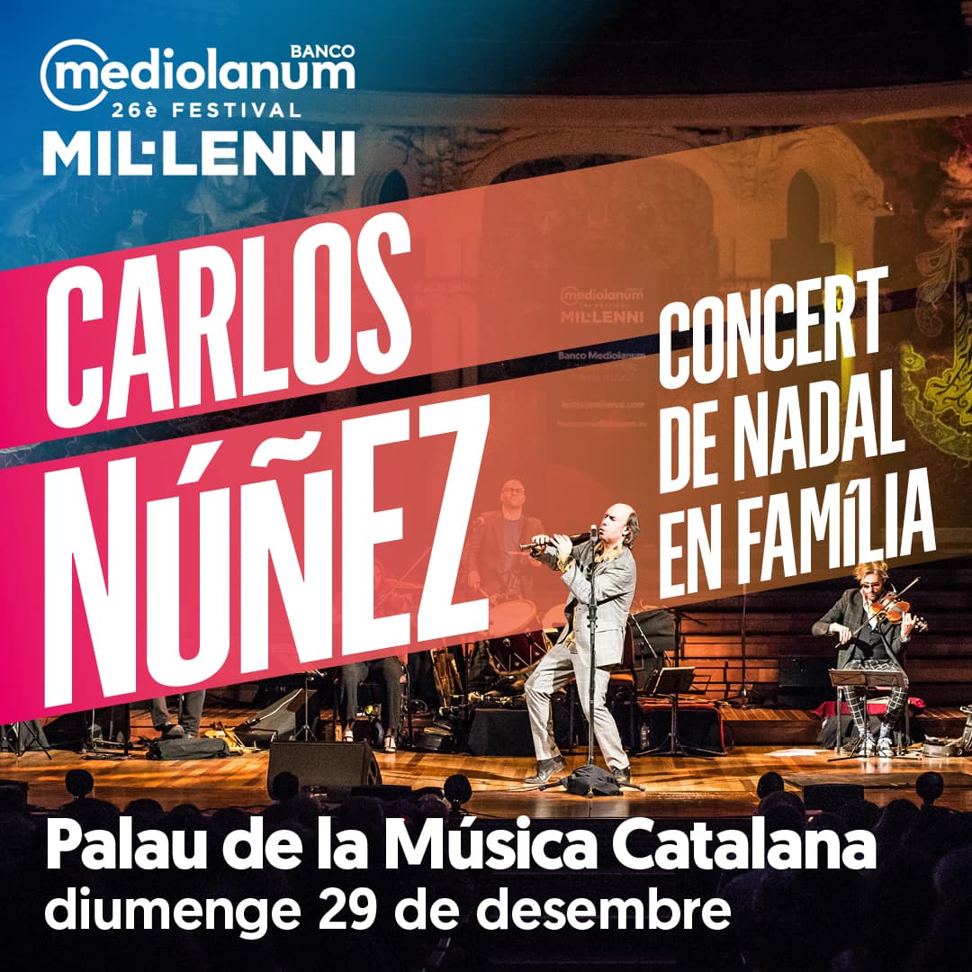 Concert de Carlos Núñez (Concierto de Navidad en Familia)