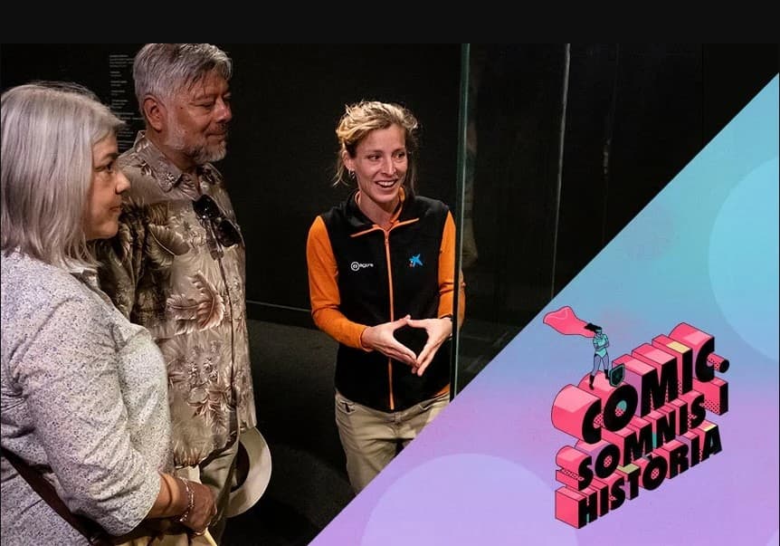 Visita comentada a l'exposició: Còmic. Somnis i història