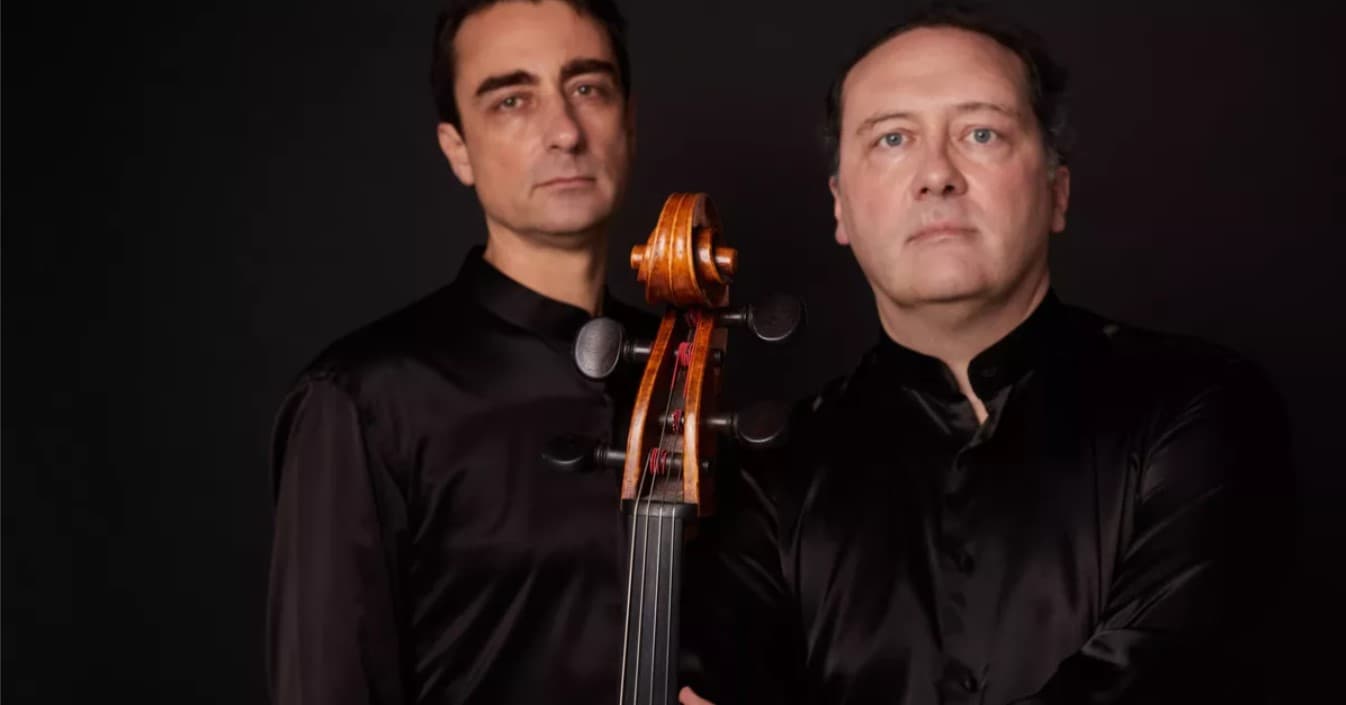 Romain Garioud (violoncel) i Daniel Blanch (piano)