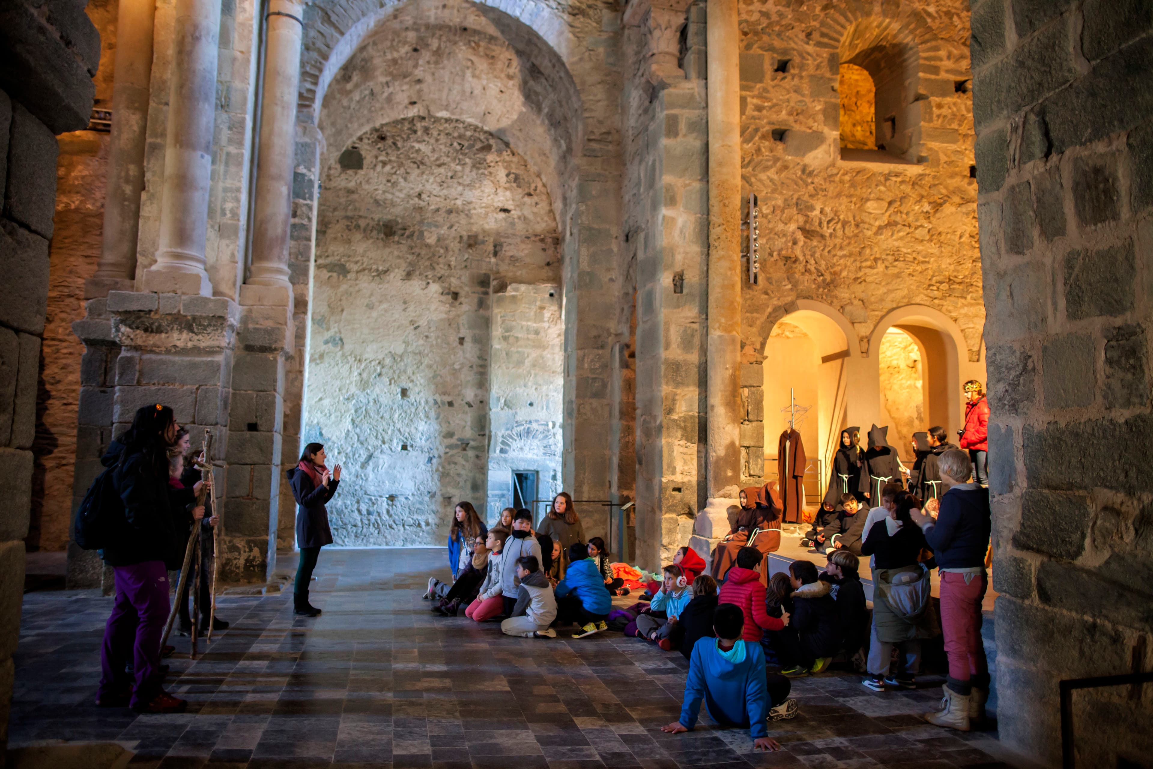 Visita dinamitzada "Endinsa't a Sant Pere de Rodes"