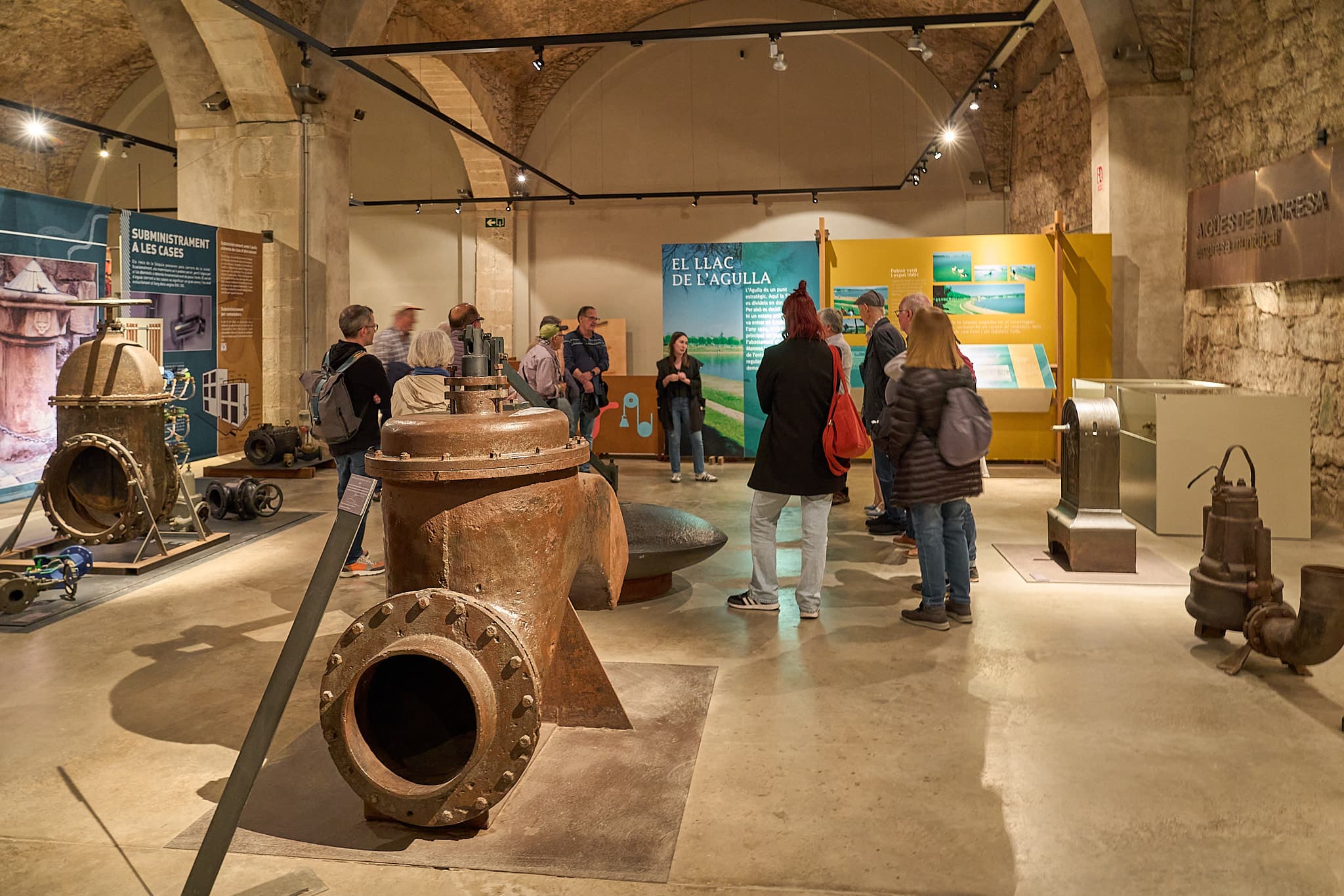 Visita guiada al Museu de l'Aigua i el Tèxtil