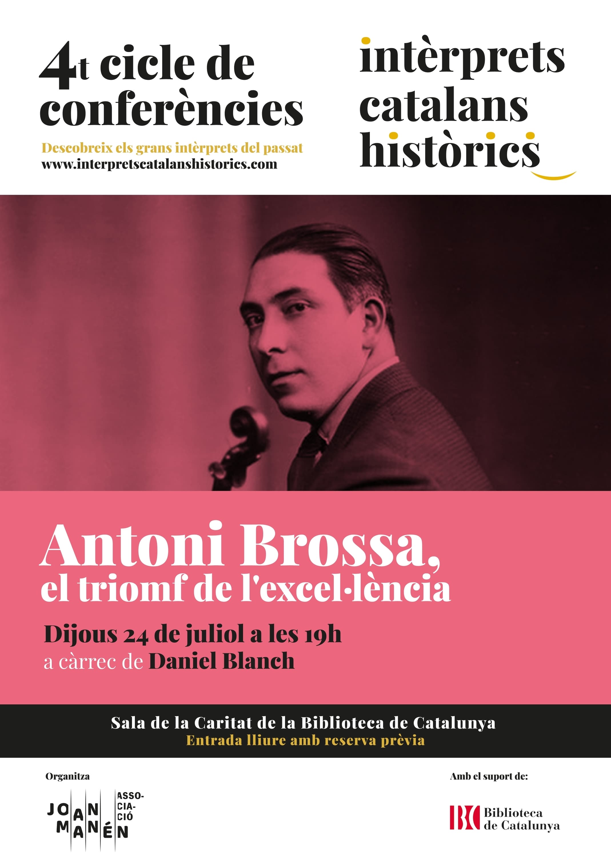 Antoni Brosa, el triomf de l'excel·lència