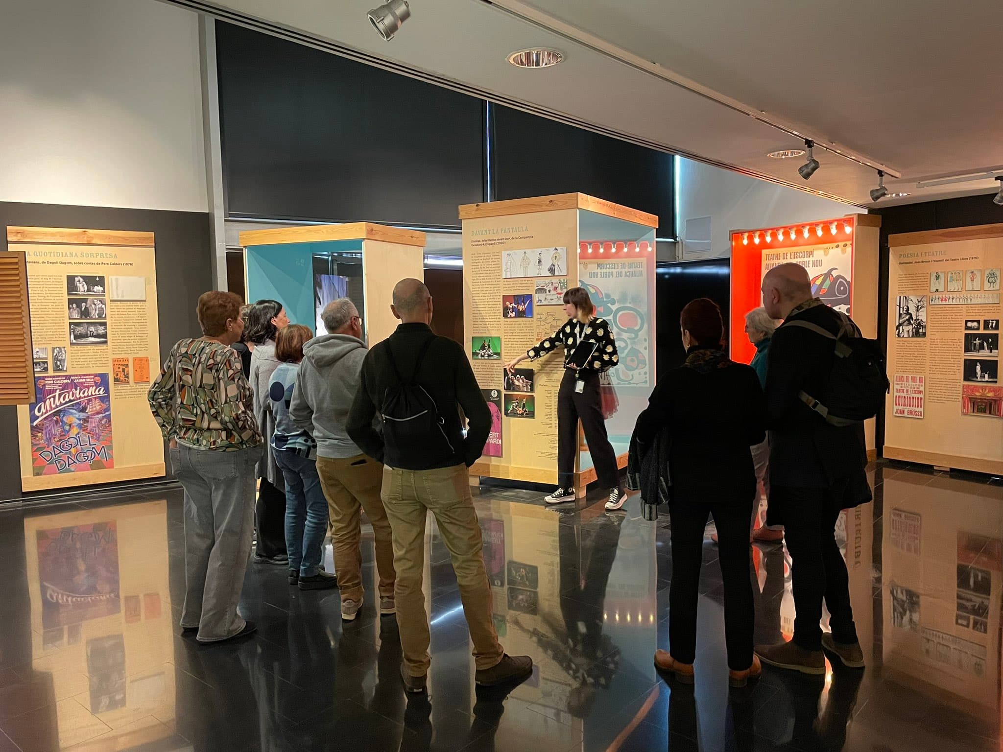 La memòria de les arts efímeres. Visita al museu sense museu