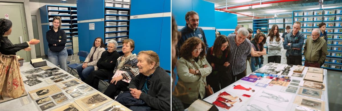 La memòria de les arts efímeres. Visita al museu sense museu