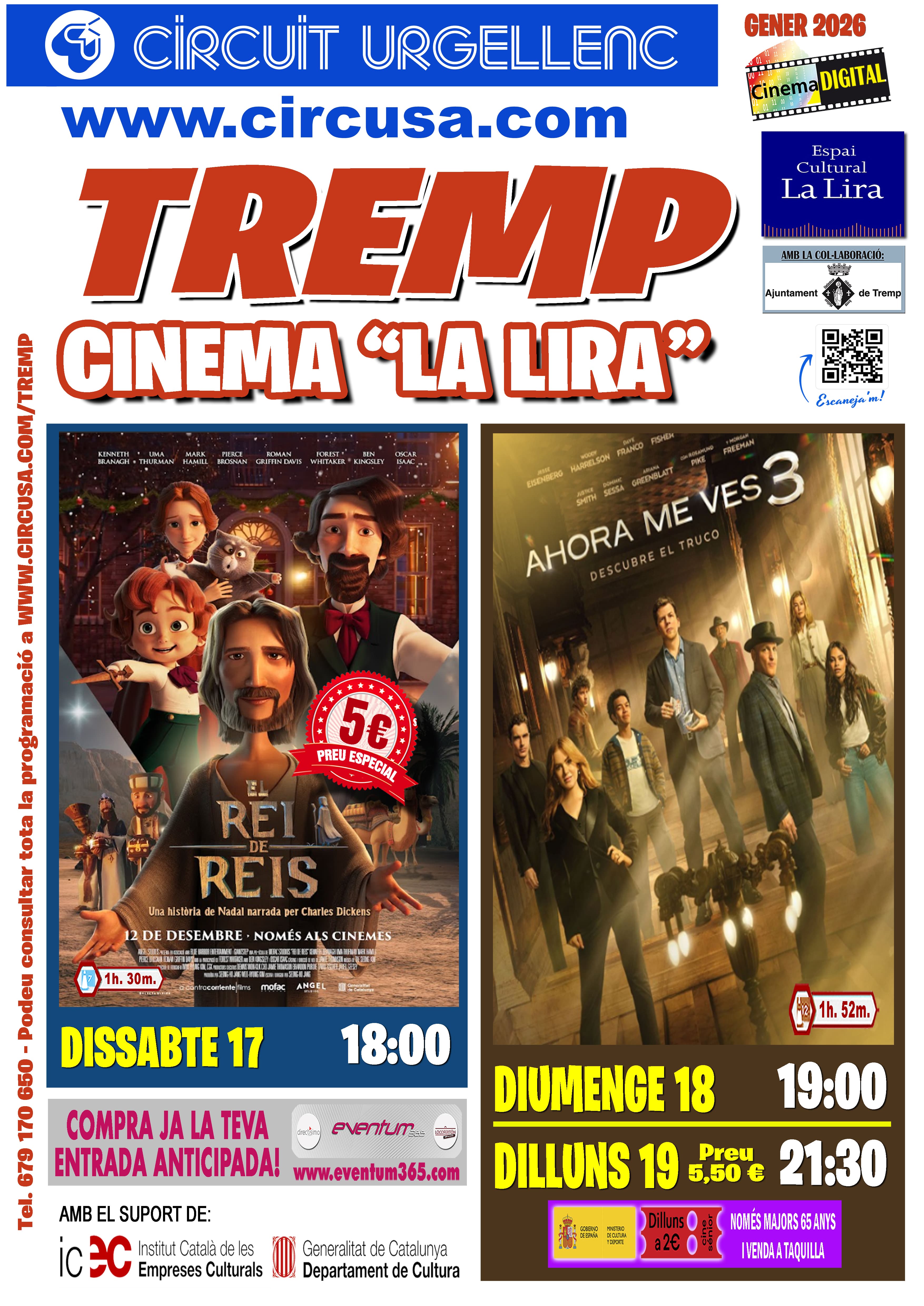 Cinema per aquest cap de setmana. El Rei de Reis