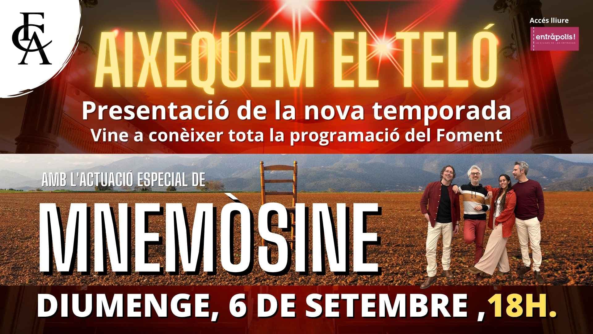 AIXEQUEM EL TELÓ - MNEMÒSINE