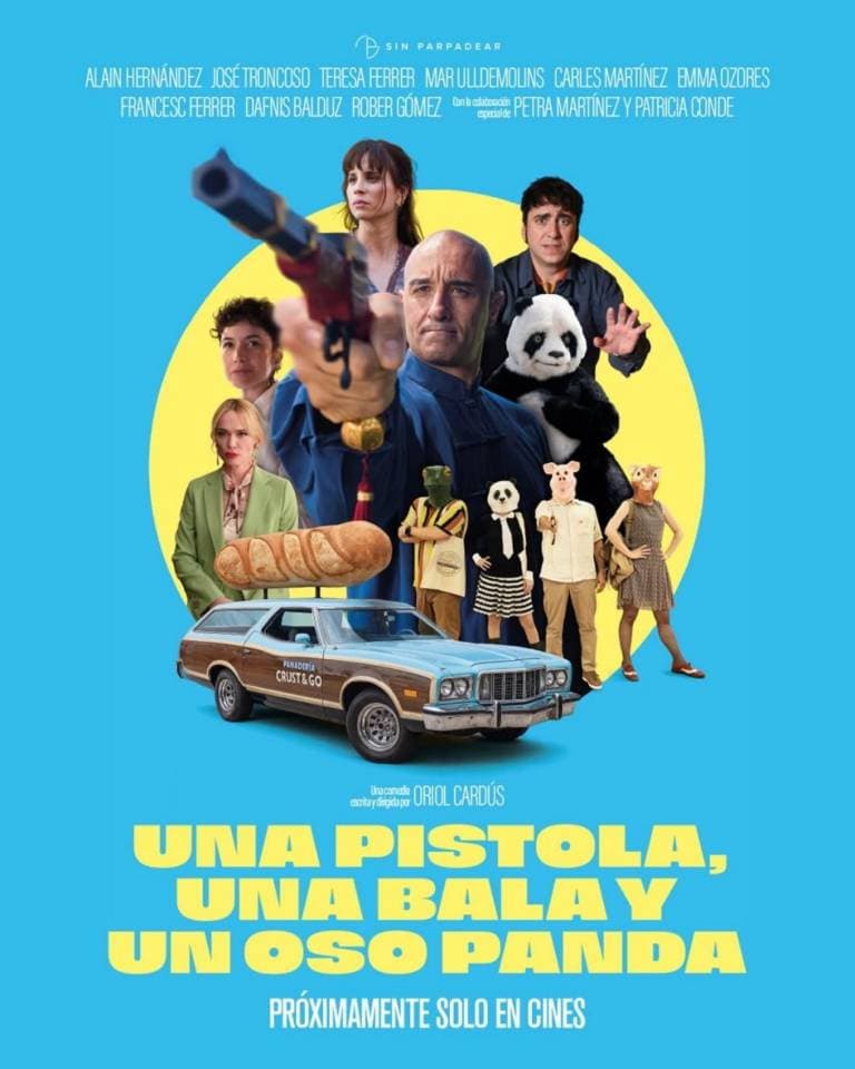 Una pistola, una bala y un oso panda