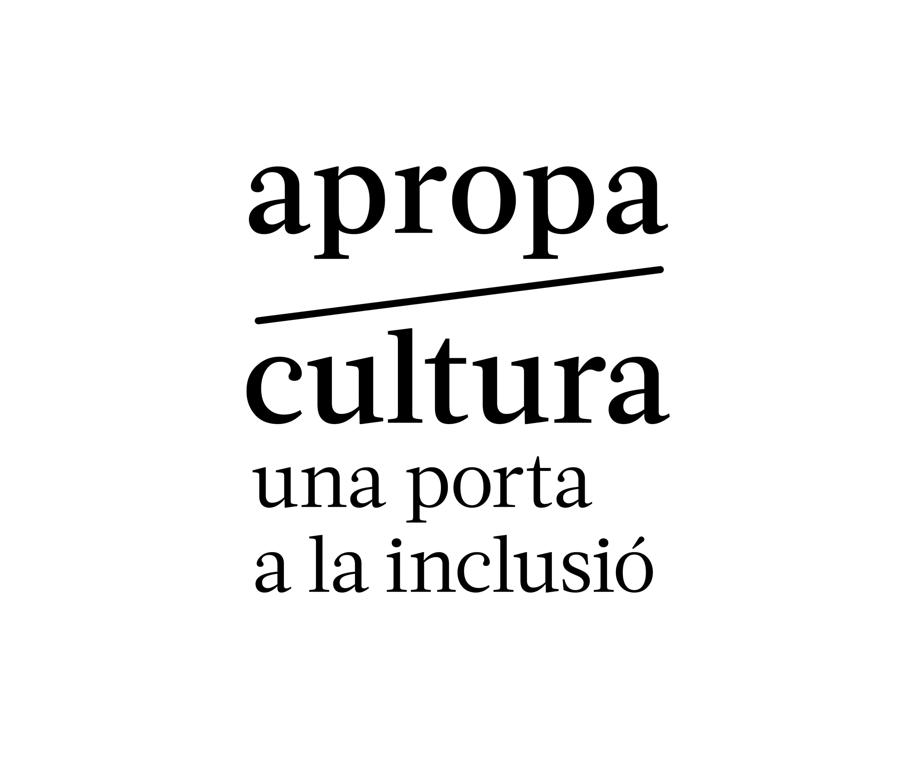 Logo B/N amb baseline (V)